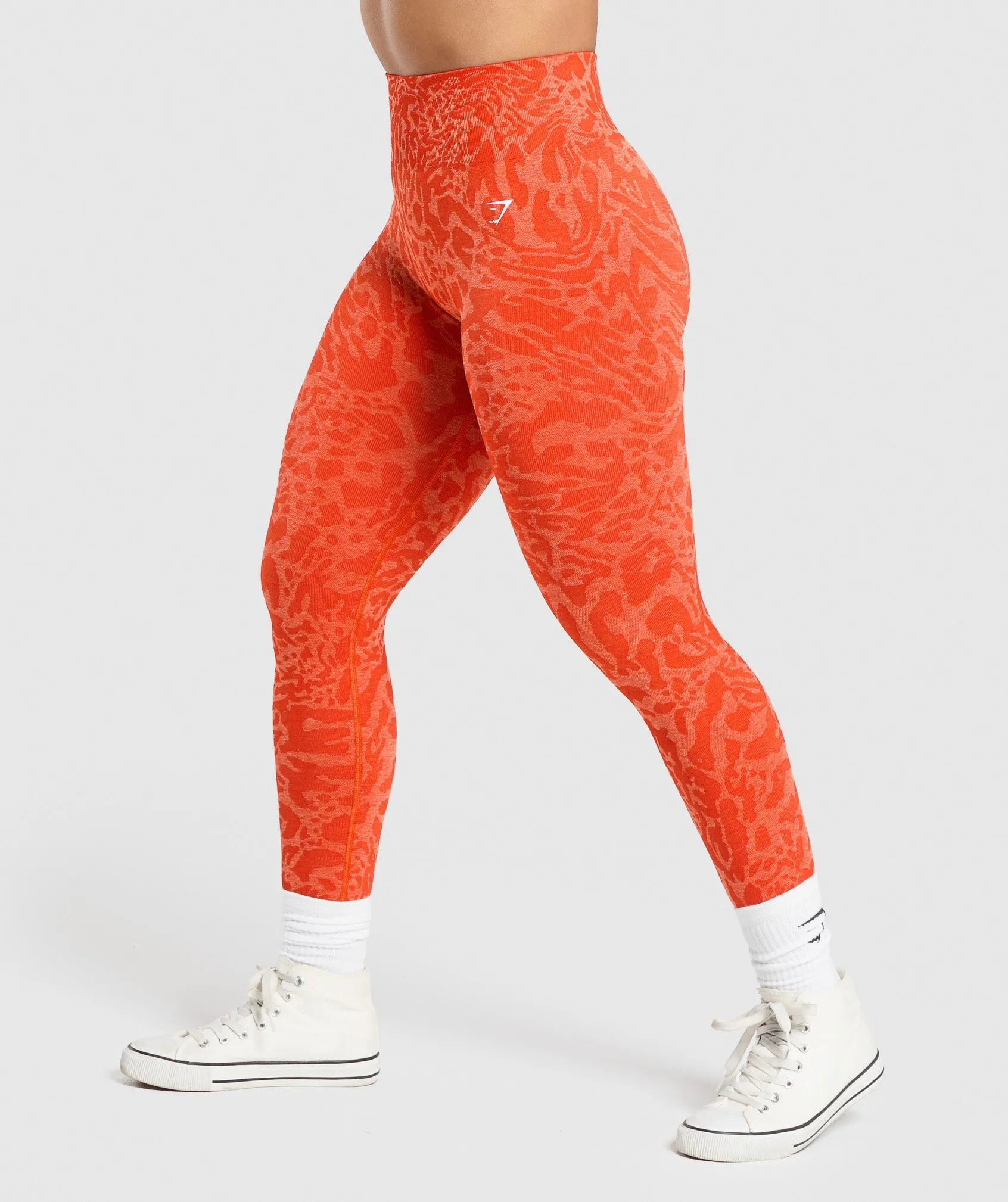 Gymshark Adapt x Whitney Leggings - Flare Orange/Sorbet Orange