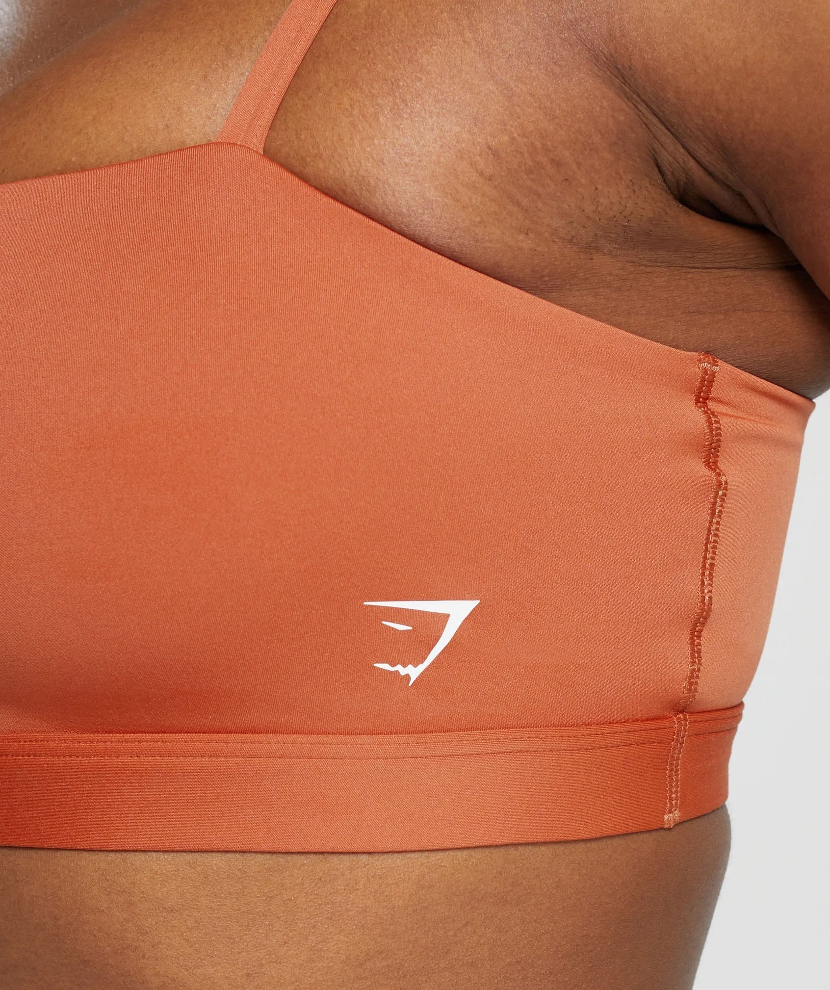 Gymshark Cut Out Bandeau - Muted Orange