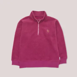 Hibiscus Zip Pullover