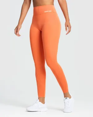 Hold High Waisted Leggings | Burnt Orange