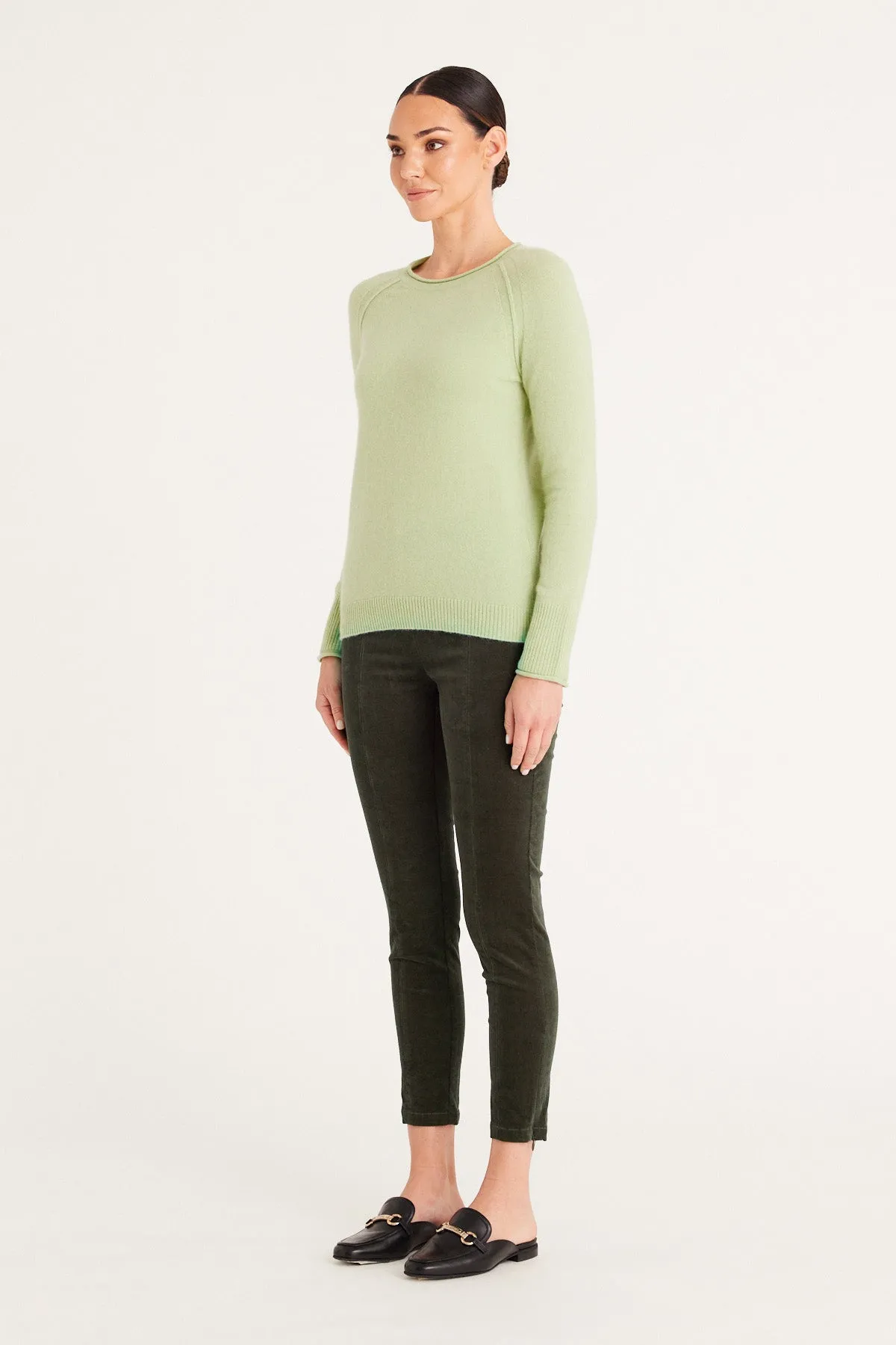 Houston Cord Legging  - Khaki