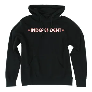 INDEPENDENT BAR/CROSS HOOD BLACK