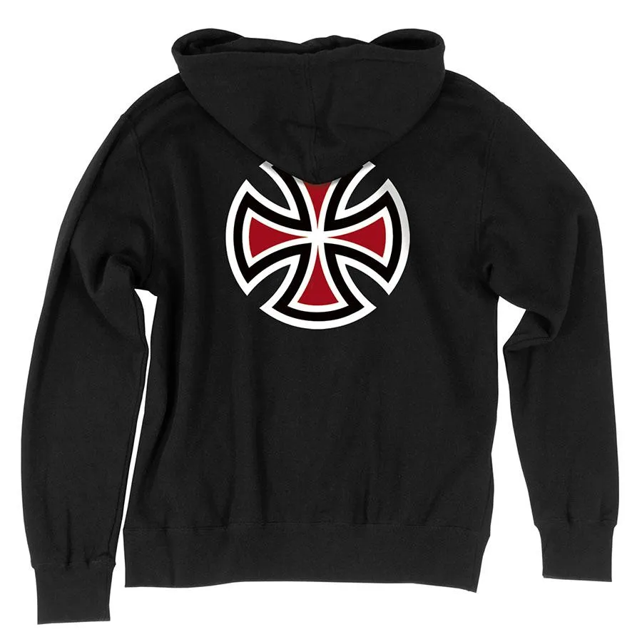 INDEPENDENT BAR/CROSS HOOD BLACK