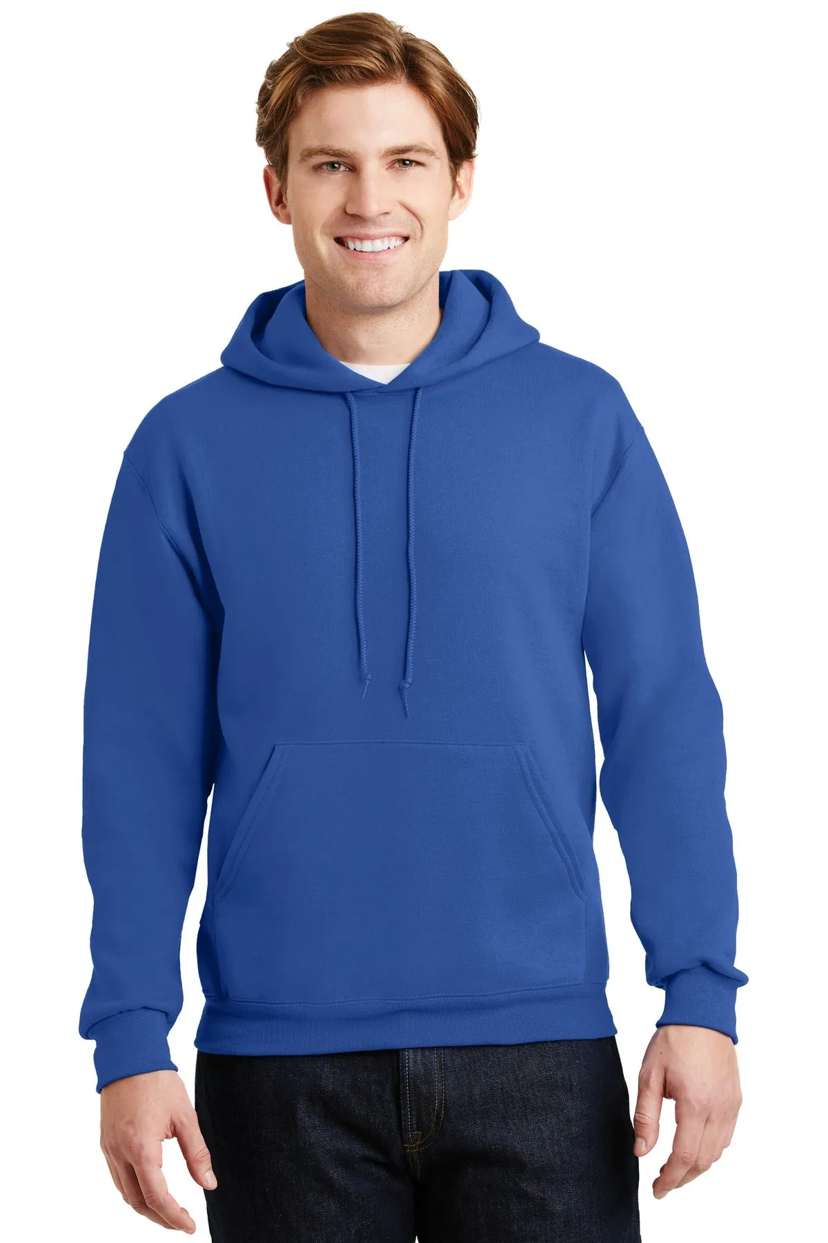 JERZEES® SUPER SWEATS® NuBlend® - Pullover Hooded Sweatshirt.  4997M