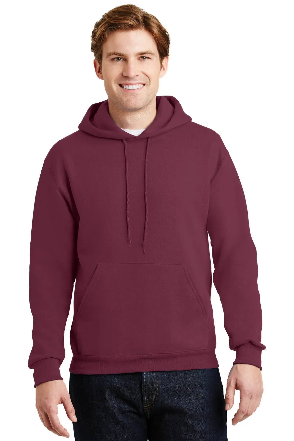 JERZEES® SUPER SWEATS® NuBlend® - Pullover Hooded Sweatshirt.  4997M