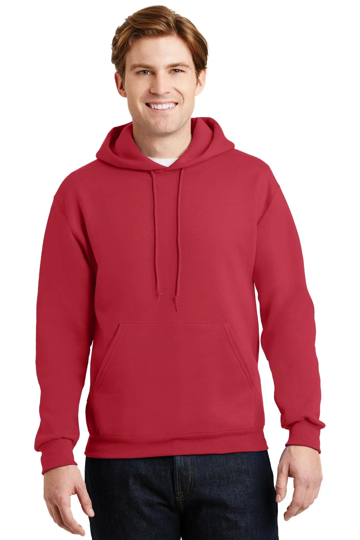 JERZEES® SUPER SWEATS® NuBlend® - Pullover Hooded Sweatshirt.  4997M