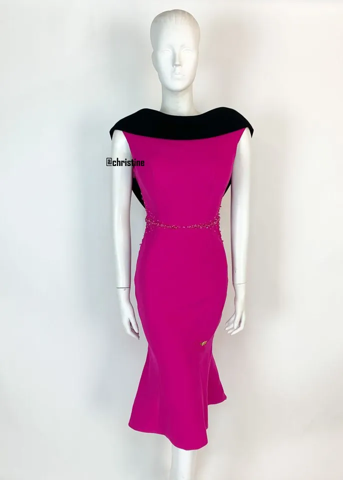 Karena dress in Purple