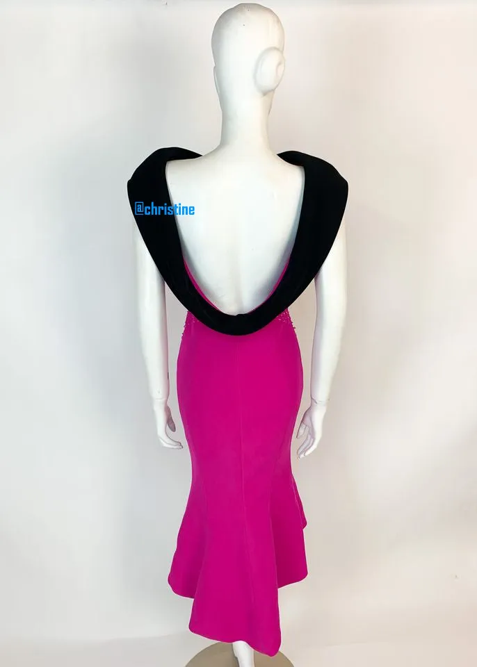 Karena dress in Purple