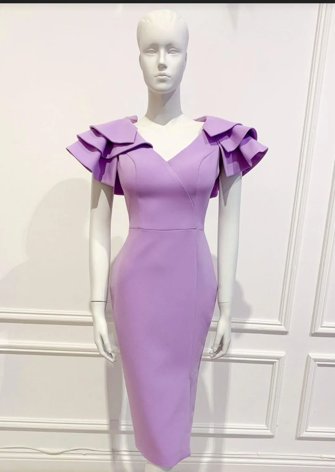 Kelly dress in purple