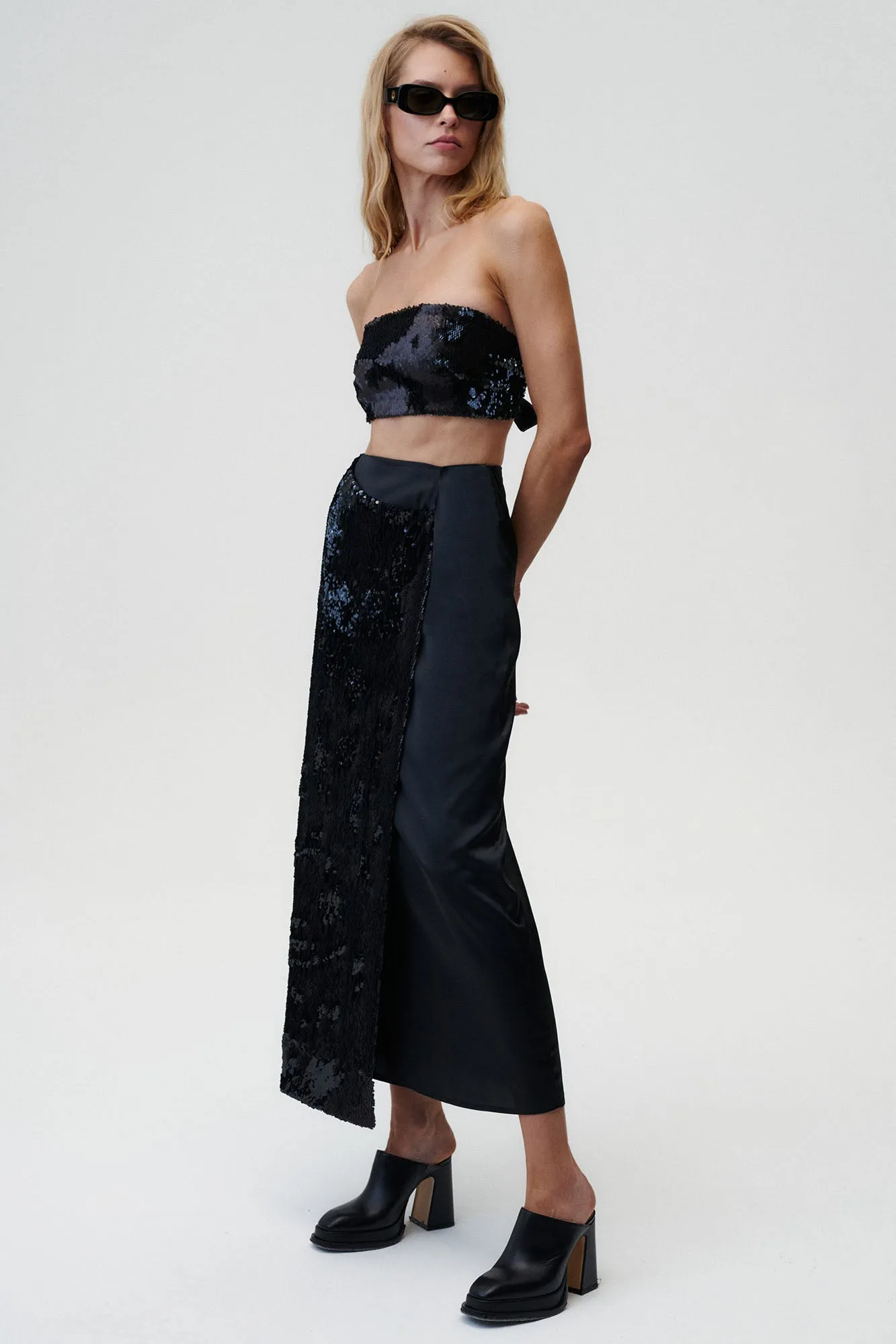 La Sirena Skirt Black