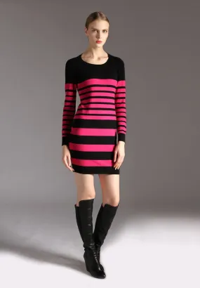 Ladies Striped One-piece