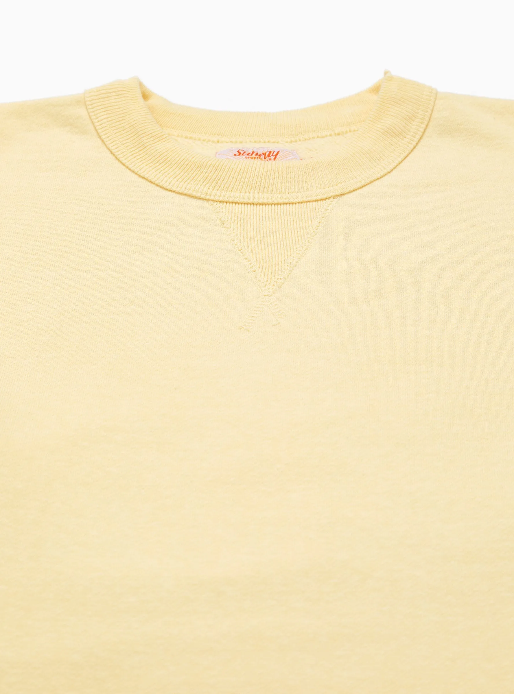 Laniakea Crew Neck Sweat Pastel Yellow