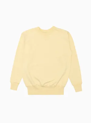 Laniakea Crew Neck Sweat Pastel Yellow