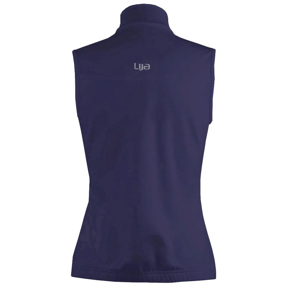 Lija Women's Holiday '24 Wind Vest - Eggplant