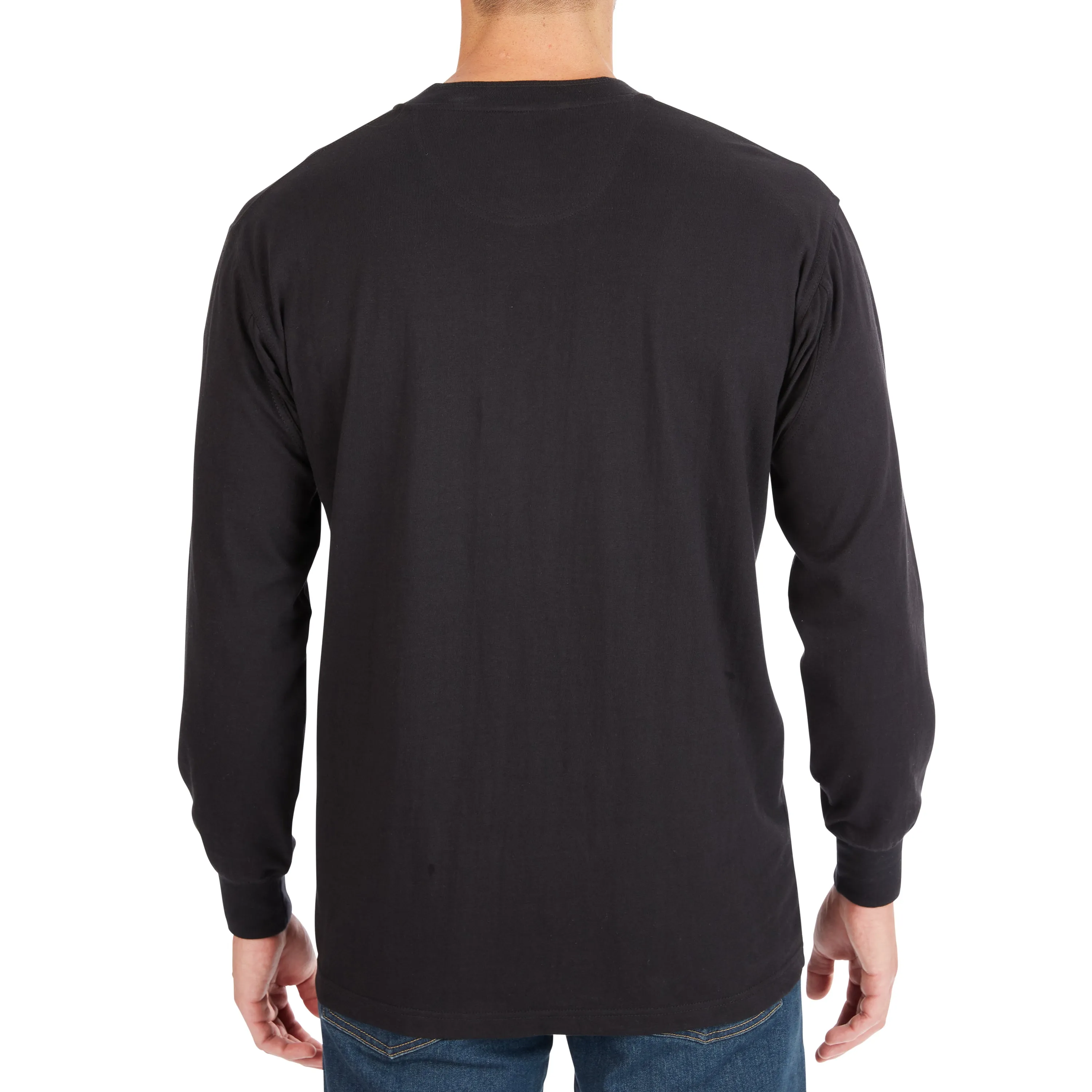 LONG SLEEVE POCKET GUSSET HENLEY