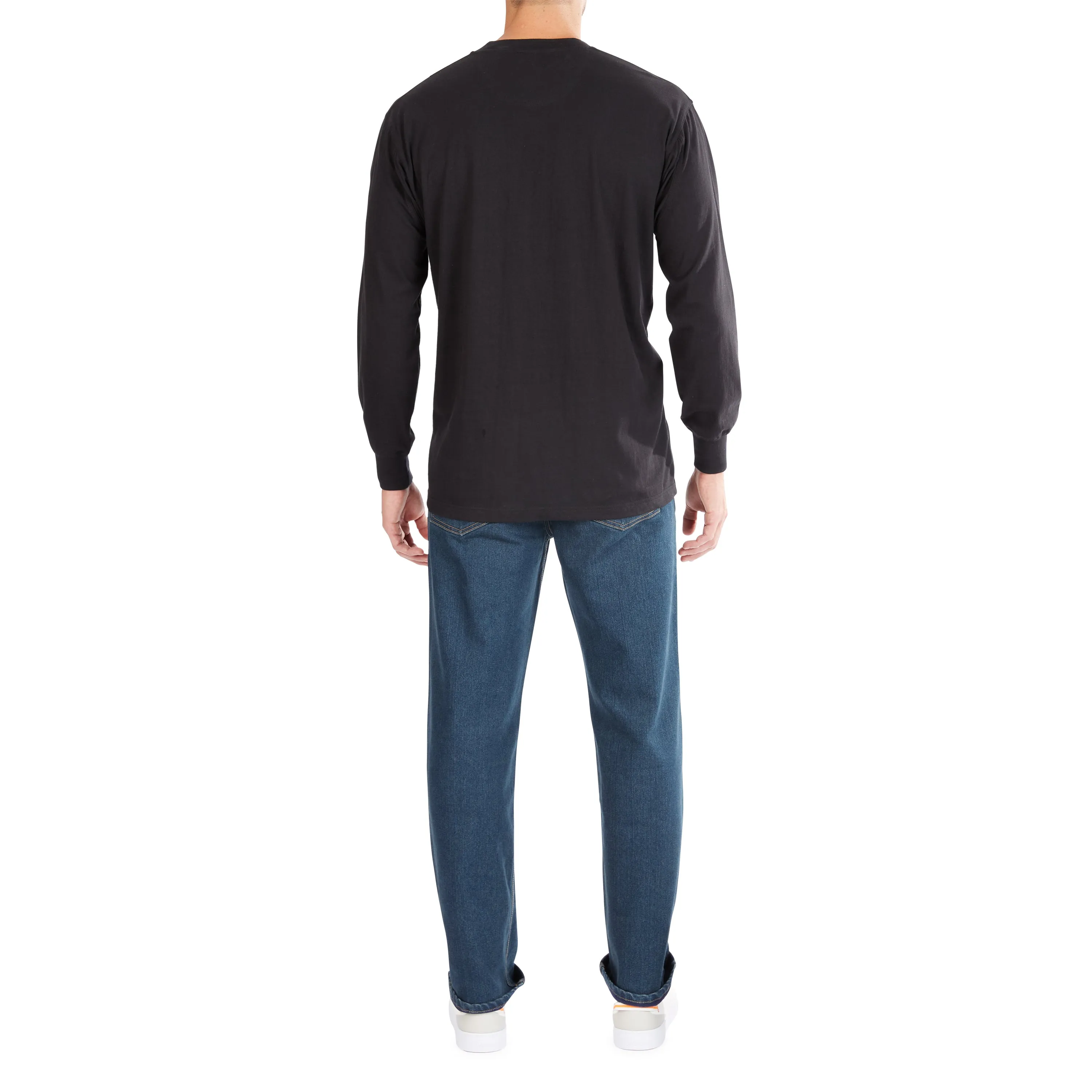 LONG SLEEVE POCKET GUSSET HENLEY