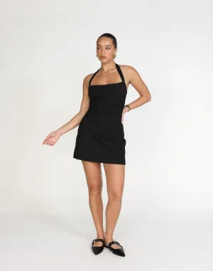 Luisa Mini Dress (Black)