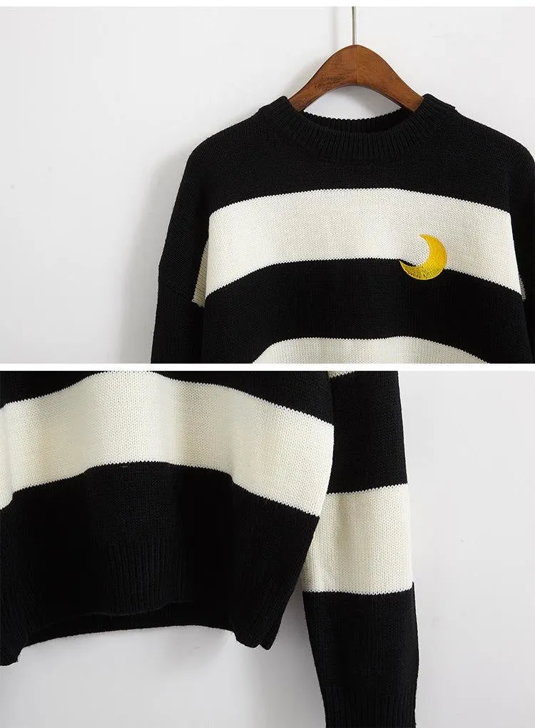 Magic Moon Knit Sweater