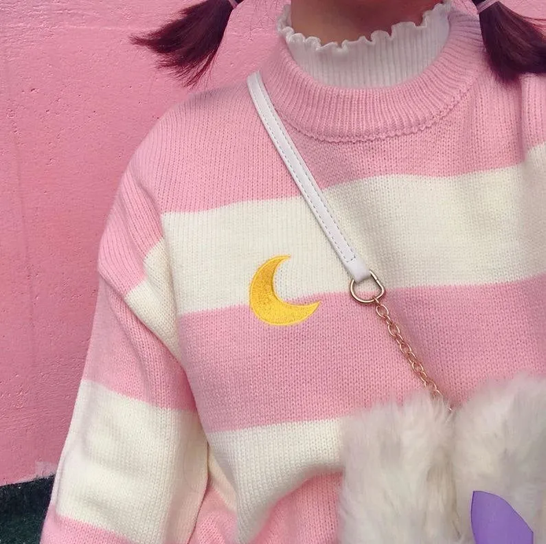 Magic Moon Knit Sweater