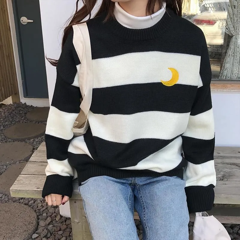 Magic Moon Knit Sweater