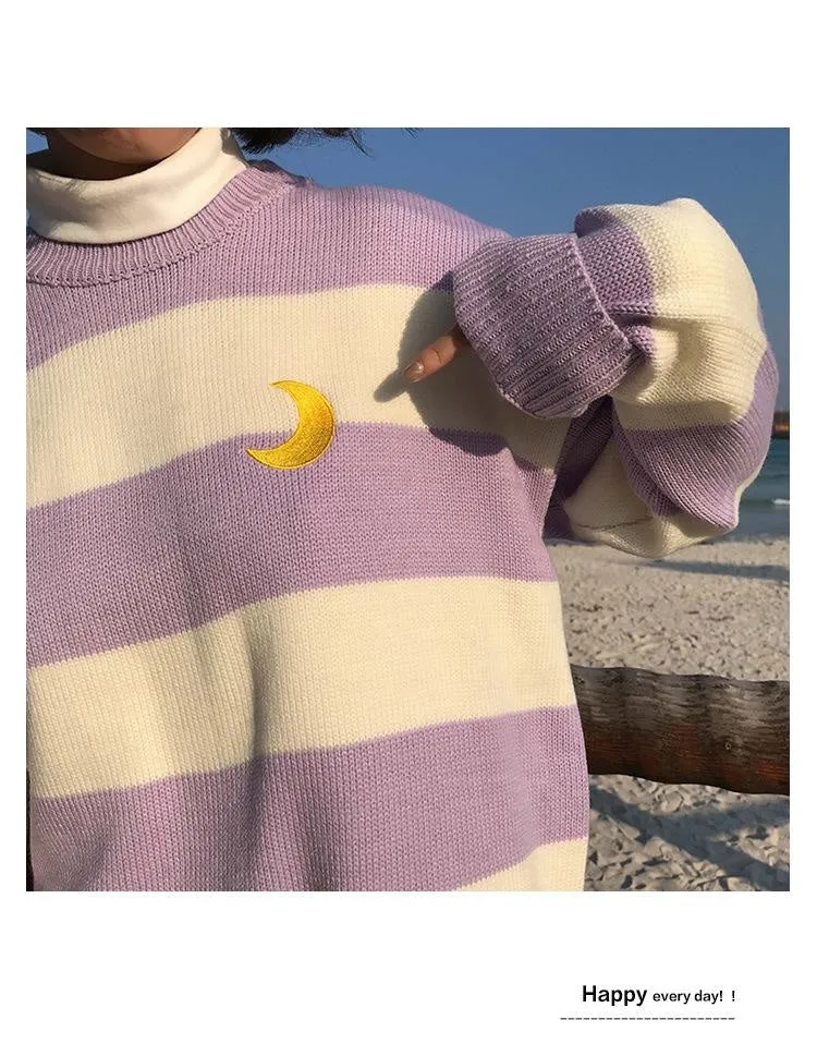 Magic Moon Knit Sweater