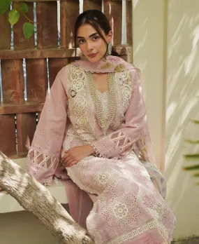 Manara by Maria Asif Baig Luxury Lawn – Rozay