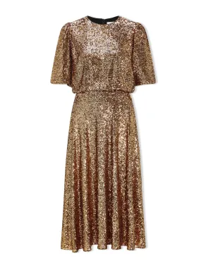 Marnie sequin midi dress