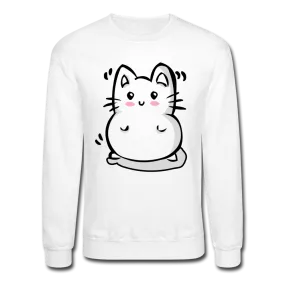 Marshmallow Kitty Unisex Crewneck Sweatshirt