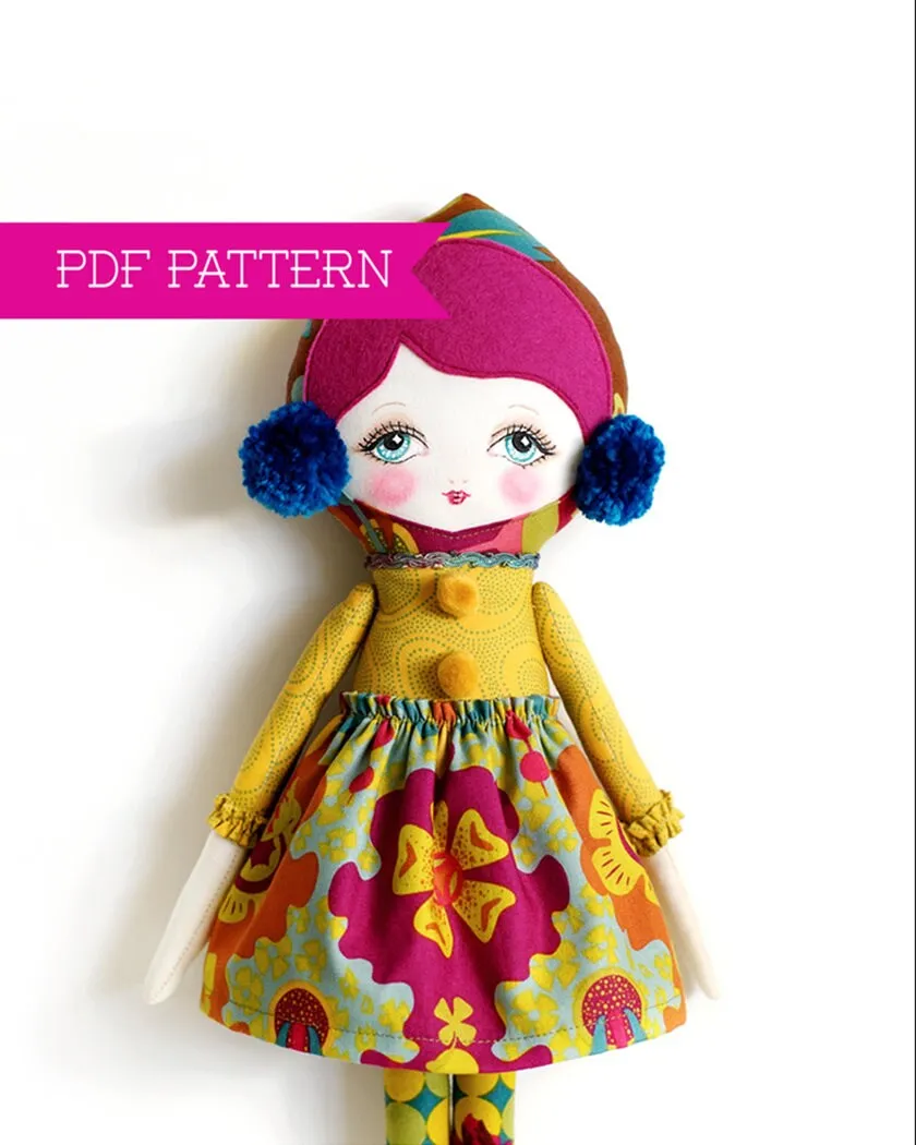 Matilda PDF Doll Pattern