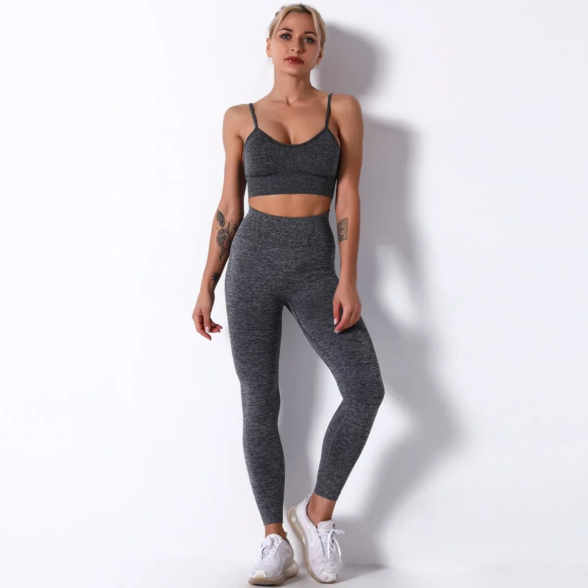 Megan Gymwear Top and Leggings Set