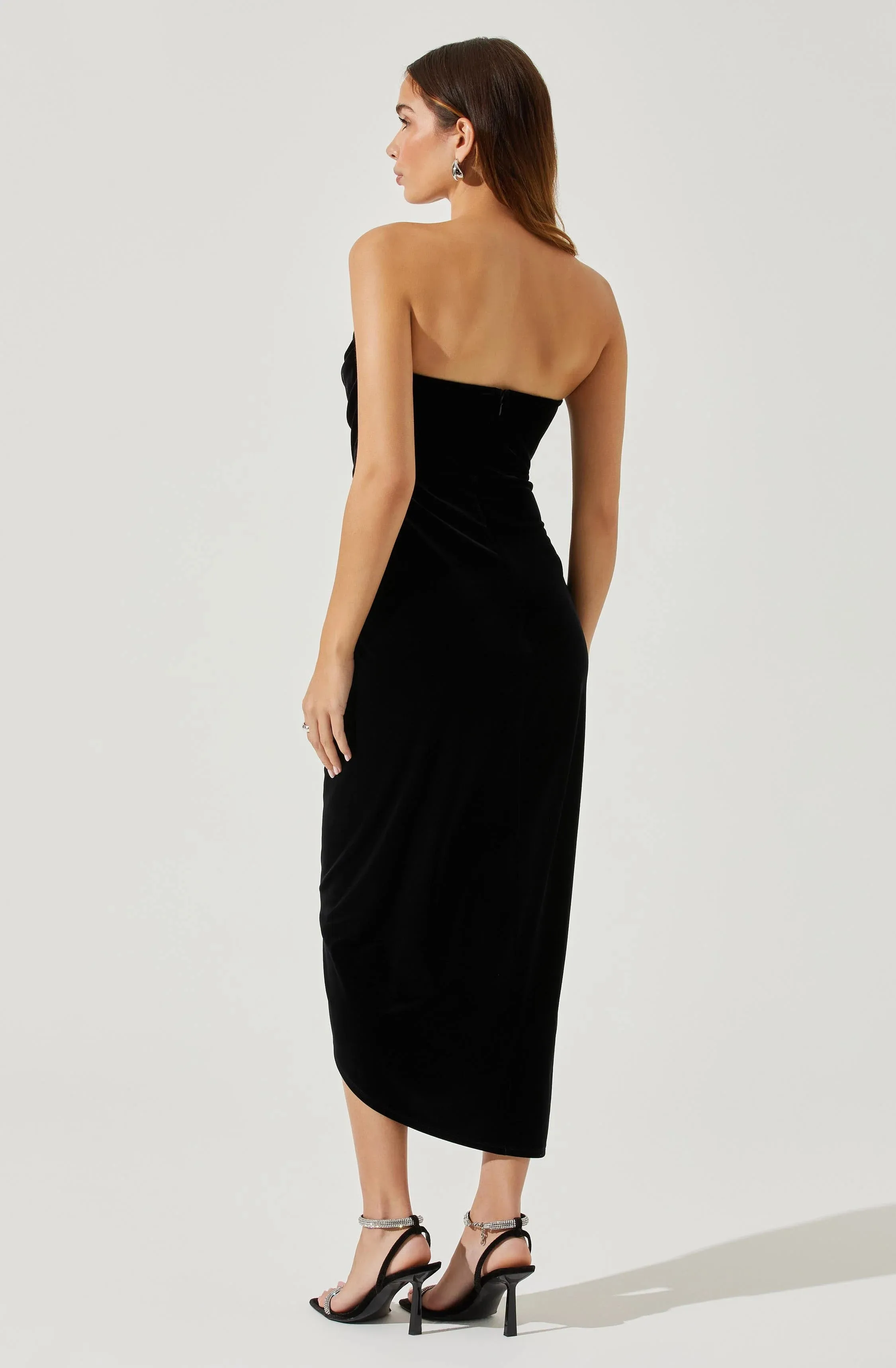 Meghan Velvet Midi Dress - FINAL SALE