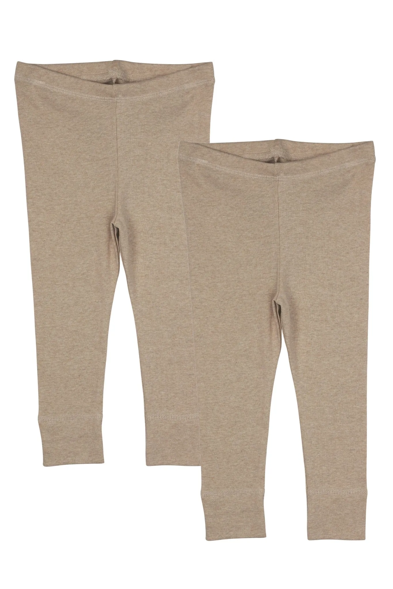 MELANGE 2-PACK LEGGINGS - NATURAL MELANGE