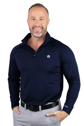 Men's Fairway Golf Pullover  |  Navy