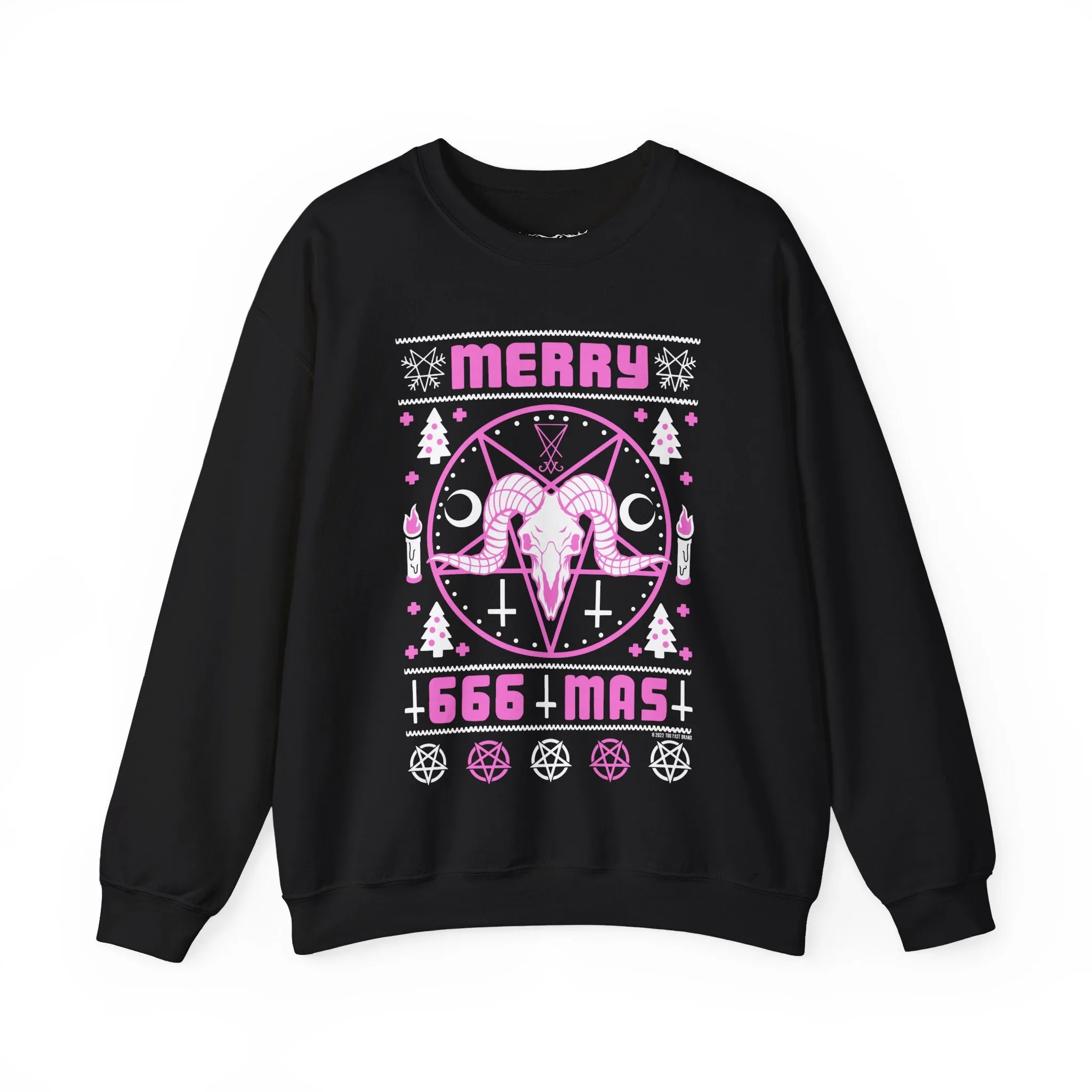 Merry 666mas Christmas Crewneck Sweatshirt