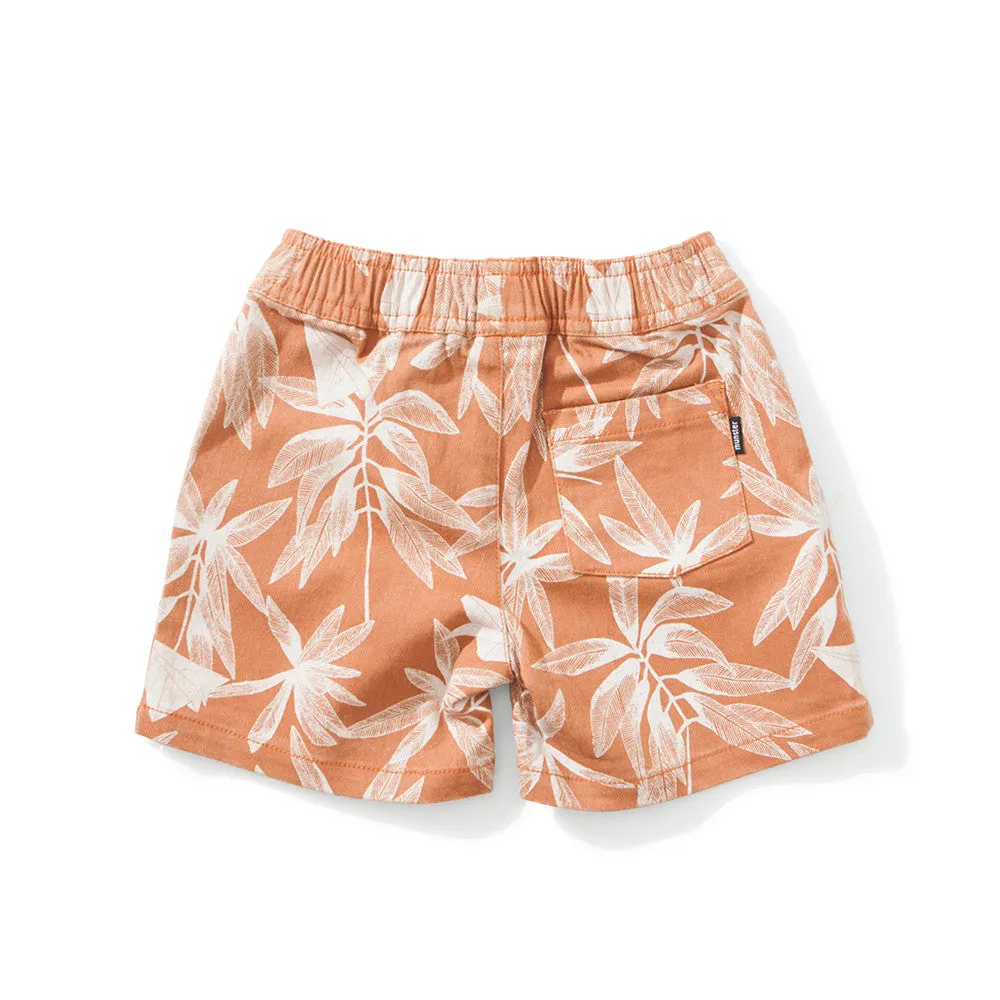 Mini Munster Orange Plantation Shorts