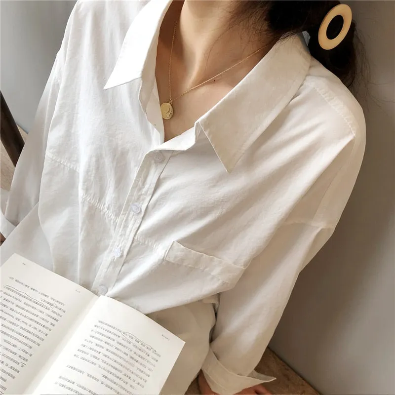 Minimal Chic Drape Shirt