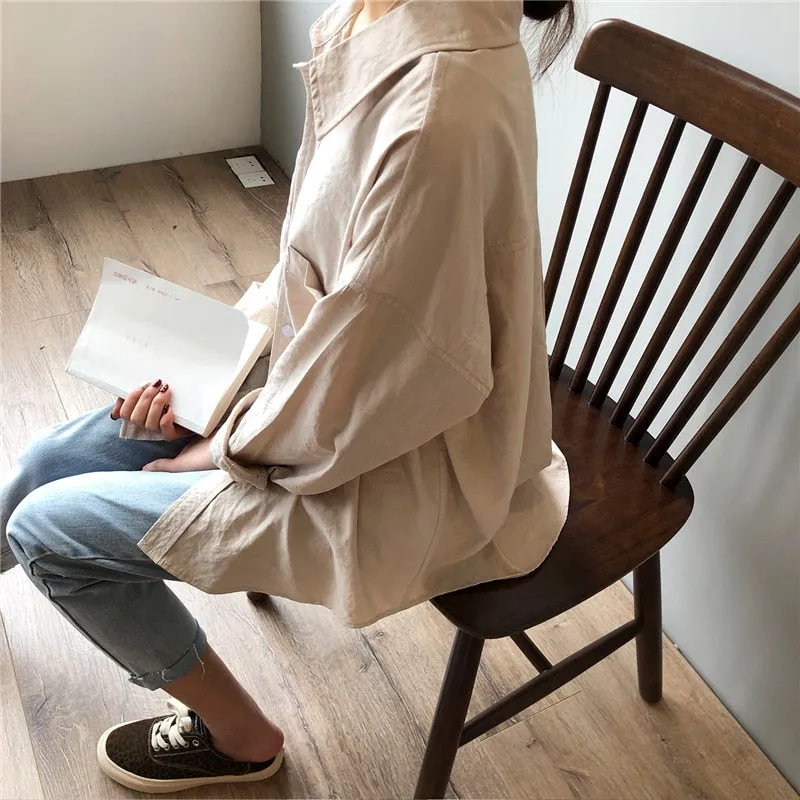 Minimal Chic Drape Shirt