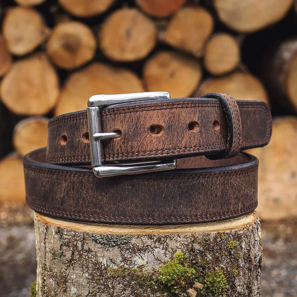 Montana Bison Belt - 1.5" - Double Layer