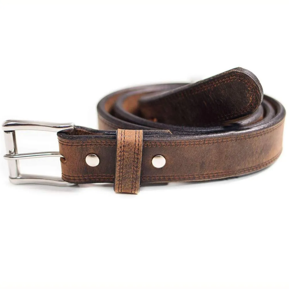 Montana Bison Belt - 1.5" - Double Layer