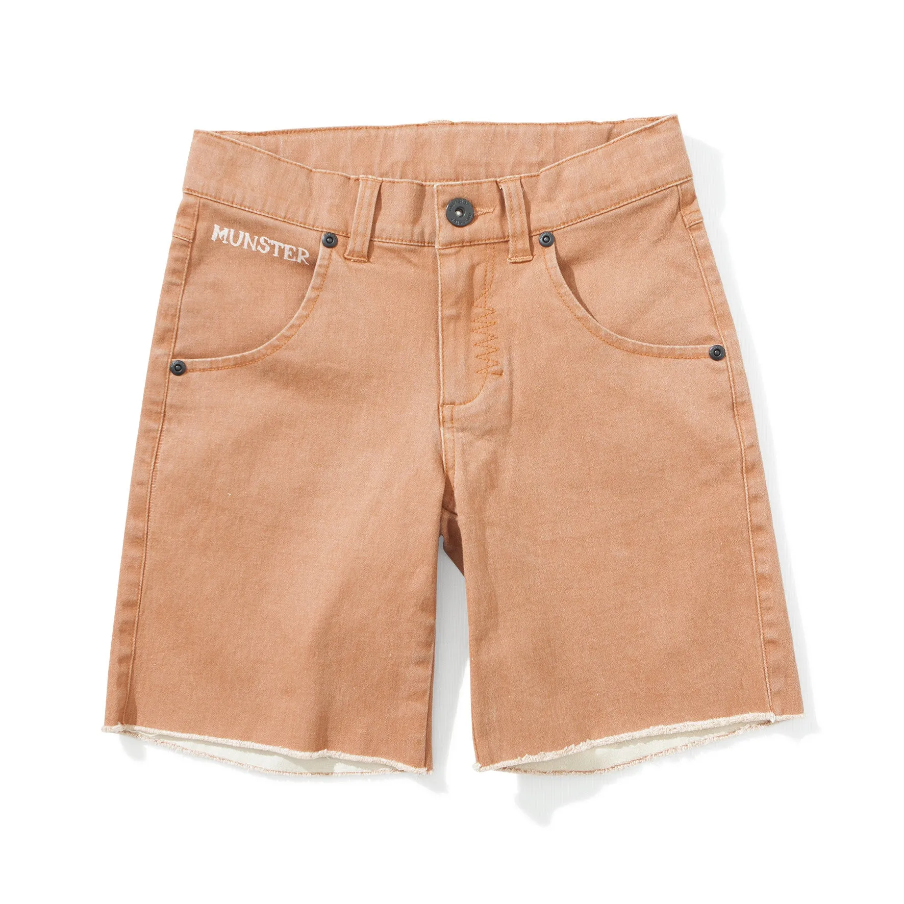 Munster Kids Orange RipOff Shorts