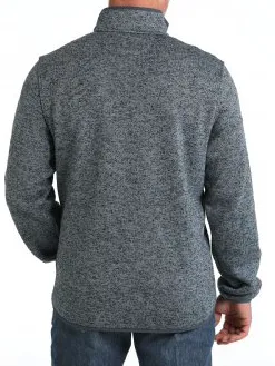 MWK1534006- Cinch Mens Knit Pull Over- Blue