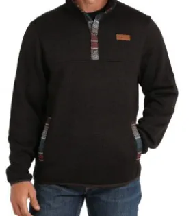 MWK1534007- Cinch Mens Knit Pull Over- Brown