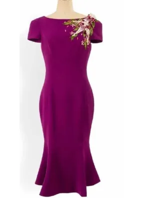 Natasha dress in Purple