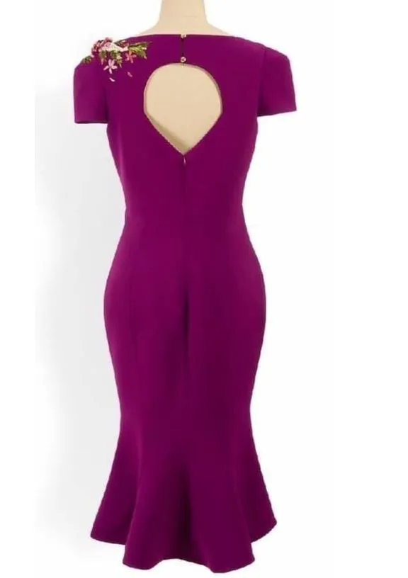 Natasha dress in Purple