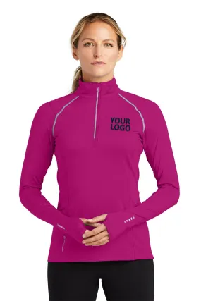 OGIO ENDURANCE Ladies Nexus Custom Quarter Zips, Flush Pink