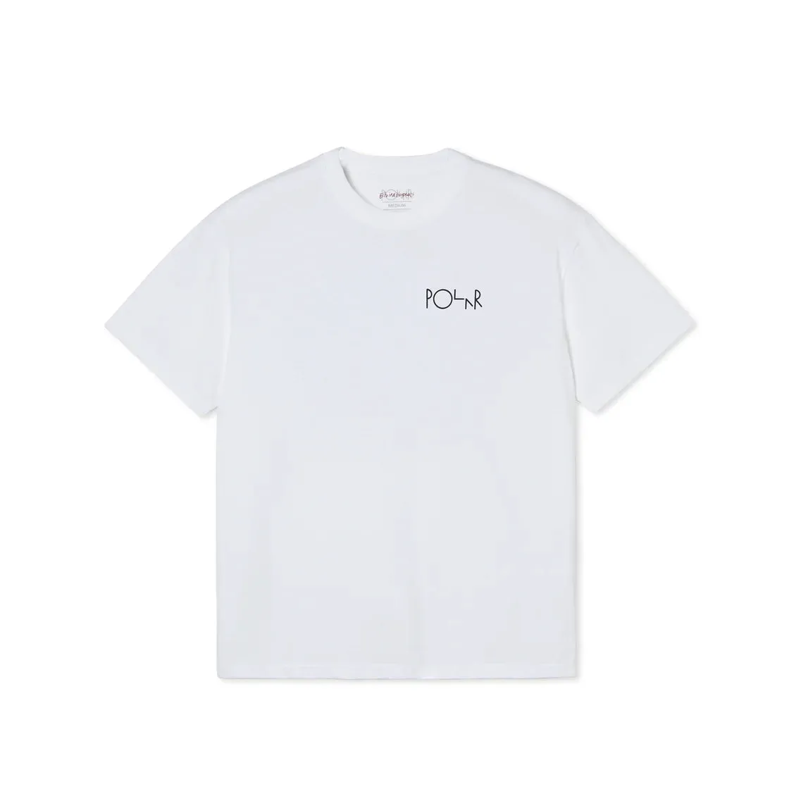 POLAR FOREST FILL LOGO T SHIRT WHITE