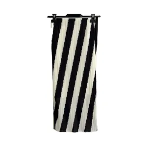 Pre Order:  Striped Semi Sheer Midi Skirt