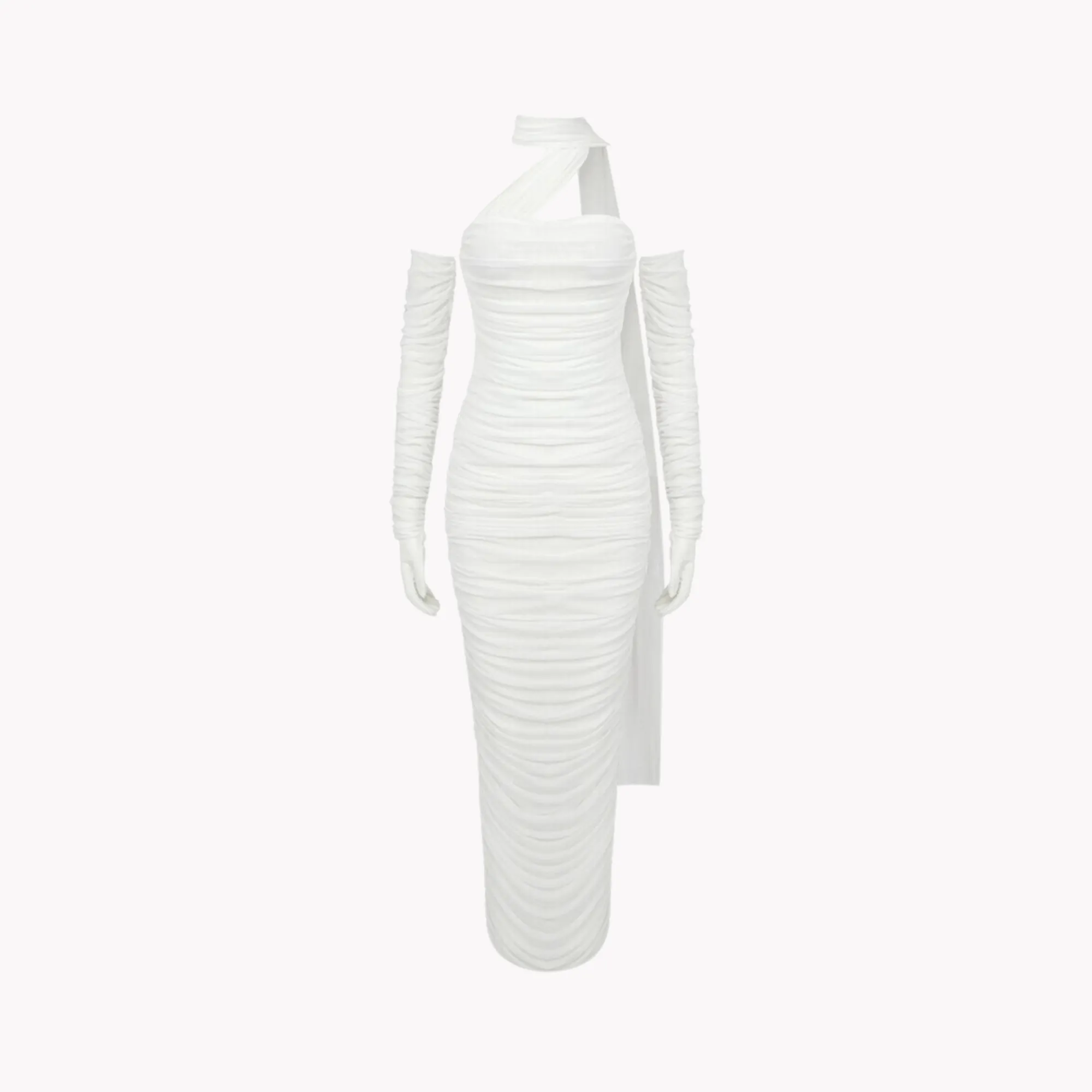 Pre Order:  White Glove Bodycon Dress