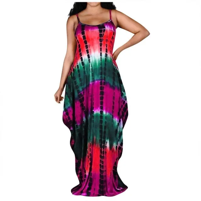 "Raquel" Long Maxi Dress