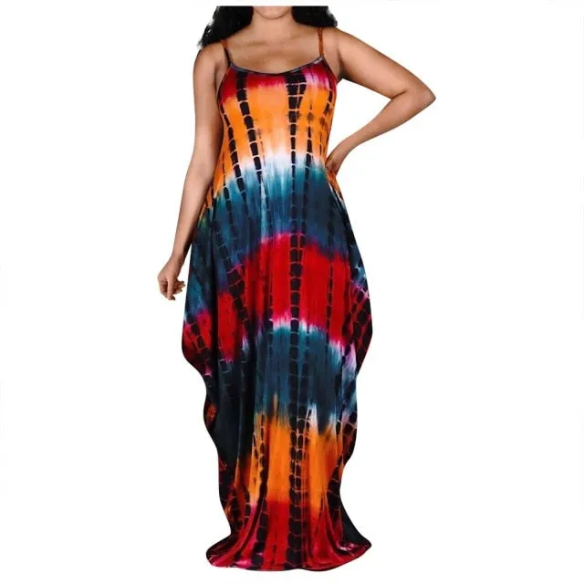 "Raquel" Long Maxi Dress